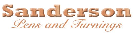 Sanderson Pens and Turnings